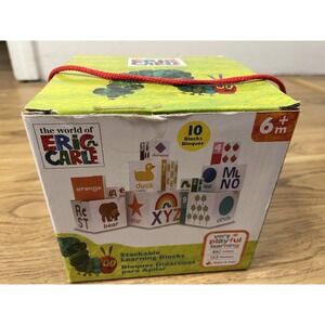 The World of Eric Carle The Very Hungry Caterpillar Stackable Learning Blocks.
